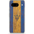 Barbados Flag Dark Wood Google Pixel 8 Skin